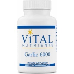 Vital Nutrients Garlic 6000 60 Enteric Coated Capsules
