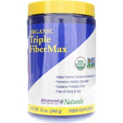 Advanced Naturals Organic Triple FiberMax Powder 12 Oz