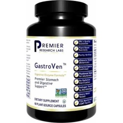 Premier Research Labs GastroVen Stomach and Digestive Support 60 Veg Capsules