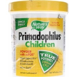 Natures Way Primadophilus Children Powder with FOS 4.9 Oz
