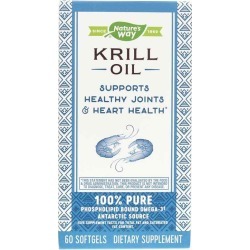 Natures Way Krill Oil 500 Mg 60 Softgels