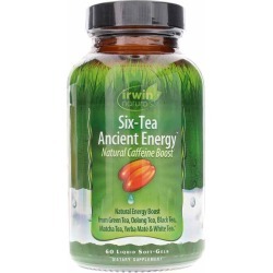 Irwin Naturals Six-Tea Ancient Energy 60 Liquid Softgels