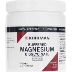 Kirkman Buffered Magnesium Bisglycinate Powder 4 Oz