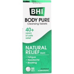 BHI Body Pure Cleansing Tablets 100 Tablets