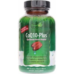 Irwin Naturals CoQ10-Plus 60 Liquid Softgels