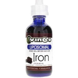 Vinco Liposomal Liquid Iron Chocolate Flavor 2 Oz