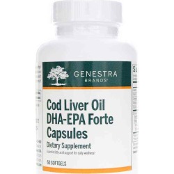 Genestra Cod Liver Oil Dha/epa Forte Capsules 60 Softgels
