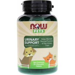 NOW Foods Urinary Support for Dogs/Cats 90 Chewable Tablets