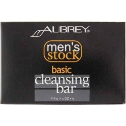Aubrey Organics Men's Stock Basic Cleansing Bar 1 Bars