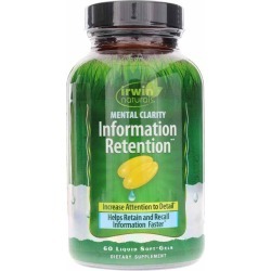 Irwin Naturals Mental Clarity Information Retention 60 Liquid Softgels