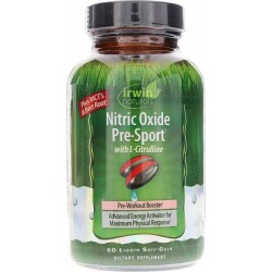 Irwin Naturals Nitric Oxide Pre-Sport 60 Liquid Softgels