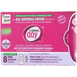 Genial Day Super Plus Absorbency Pad 8 Pads