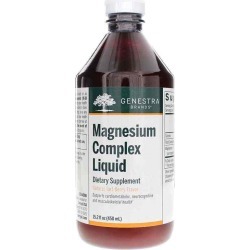 Genestra Magnesium Complex Liquid Tart Berry Flavor 15.2 Oz