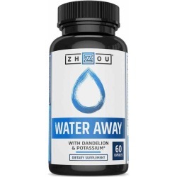 Zhou Nutrition Water Away Capsules 60 Capsules