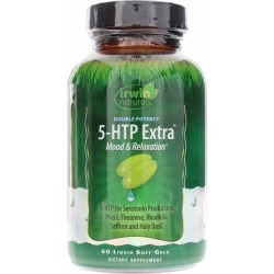 Irwin Naturals Double-Potency 5-Htp Extra 60 Liquid Softgels