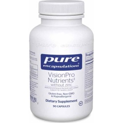 Pure Encapsulations VisionPro Nutrients without Zinc 90 Capsules