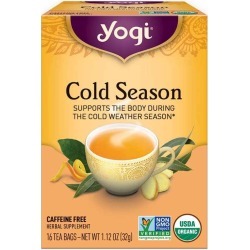 Yogi Tea Cold Season Tea 16 Tea Bags