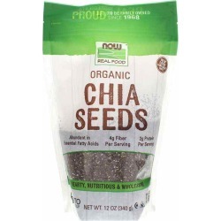 NOW Foods Organic Chia Seeds 12 Oz