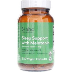 Natural Healthy Concepts Sleep Support with Melatonin 50 Capsules
