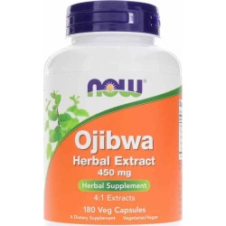NOW Foods Ojibwa Herbal Extract 450 Mg 180 Veg Capsules