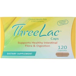 Global Health Trax ThreeLac Probiotic Capsules 120 Capsules