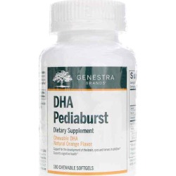 Genestra DHA Pediaburst Chewable Orange Flavor 180 Chewable Tablets
