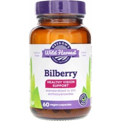 Oregons Wild Harvest Bilberry 60 Gel Capsules