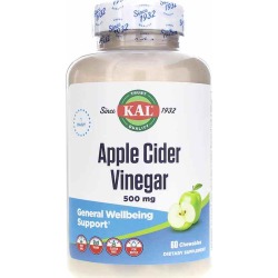 Kal Apple Cider Vinegar Chewable 60 Chewables
