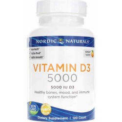 Nordic Naturals Vitamin D3 5000 IU 120 Softgels