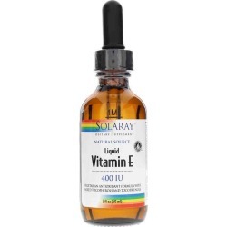 Solaray Vitamin E 400 IU, Natural Source Liquid Formula 2 Oz