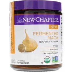 New Chapter Fermented Maca Booster Powder Organic 2.2 Oz