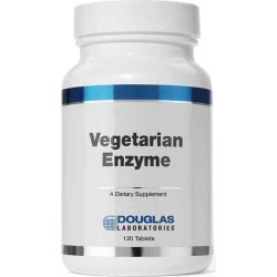 Douglas Laboratories Vegetarian Enzyme 120 Tablets