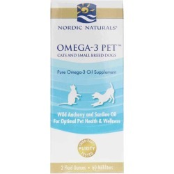 Nordic Naturals Omega-3 Pet Liquid Cats & Small Dogs 2 Oz