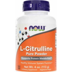 NOW Foods L-Citrulline Pure Powder 4 Oz