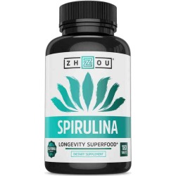 Zhou Nutrition Spirulina Tablets 180 Tablets