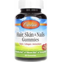Carlson Labs Hair, Skin & Nails Gummies 60 Gummies