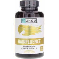 Zhou Nutrition Hairfluence Premium Hair Growth Formula Capsules 60 Veg Capsules