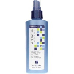 Andalou Naturals Argan Stem Cell Hair Spray, Age Defying Formula 6 Oz