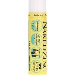 Naked Bee Naked Zinc Lip Balm SPF 15 1 Tube