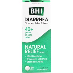 BHI Diarrhea Relief Tablets 100 Tablets