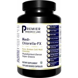 Premier Research Labs Medi Chlorella-FX Pure Organic Chlorella 90 Veg Capsules