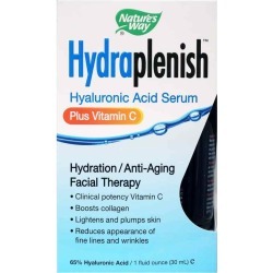 Natures Way Hydraplenish Hyaluronic Acid Serum 1 Oz