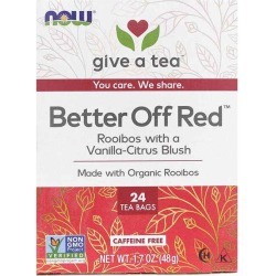 NOW Foods Better Off Red Rooibos Tea 24 Bags