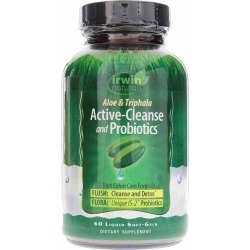 Irwin Naturals Active Cleanse and Probiotics 60 Liquid Softgels