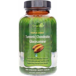 Irwin Naturals Triple-Joint Turmeric Chondroitin Glucosamine 60 Liquid Softgels