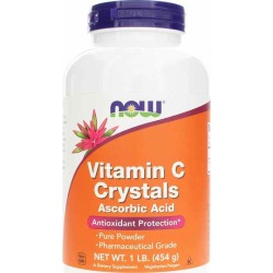 NOW Foods Vitamin C Crystals Ascorbic Acid Powder 8 Oz