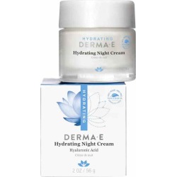 Derma E Hydrating Night Cream Hyaluronic Acid 2 Oz