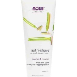 NOW Foods Nutri-Shave Natural Shave Cream 8 Oz