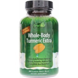 Irwin Naturals Whole-Body Turmeric Extra 60 Liquid Softgels