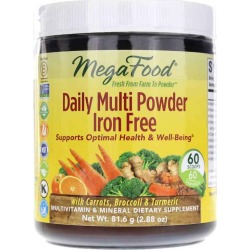 Megafood Daily Multi Powder Iron Free 60 Servings